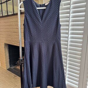 Tory Burch Structured Eyelet A-Line Dress